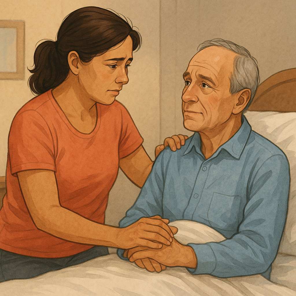 Cuidando de quem cuida: o papel e o bem-estar do familiar que acompanha o paciente com câncer