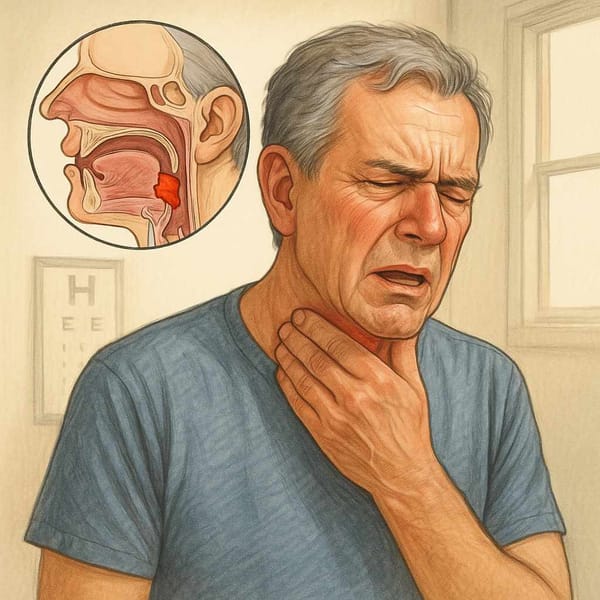 Rouquidão Persistente Pode Ser Sinal de Alerta? Entenda os Primeiros Sintomas do Câncer de Cabeça e Pescoço